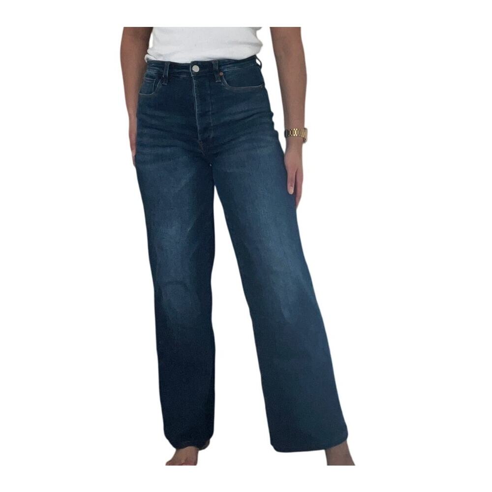 Blank NYC The Franklin Ribcage Wide Leg Jean